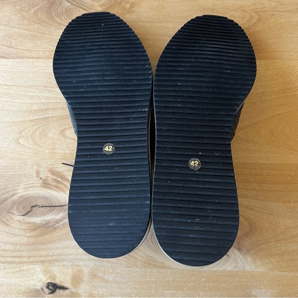 S’ BAKER LEATHER DERBY SHOES MEN 42 US 9 REPTILE WINGTIP LEATHER OFFICE MODERN - Picture 9 of 12